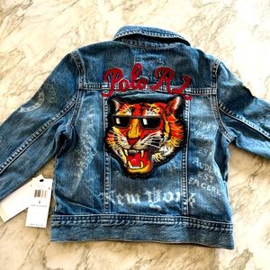 Polo jean jacket size 6